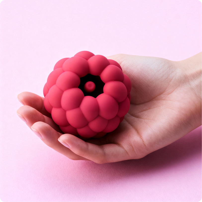 Berri Clitoral Vibrator — in hand